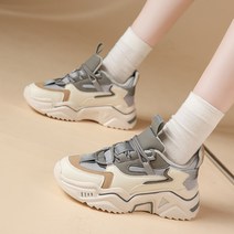 추동 여성화 기모 스포티 패션 백패치 캐주얼화 기모 기모 면화 컴포트 미끄럼 방지 부츠