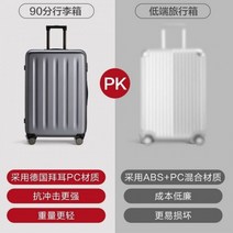 24 샤오미 캐리어 4세대 인치 기내용 그레이수하물 Xiaomi 90 분 가방 20/24