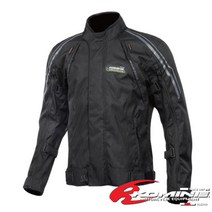 KOMINE JK599 겨울 오토바이 사계절용 시스템 자켓, 블랙