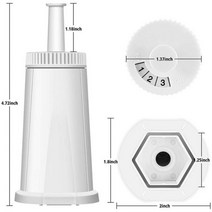 호환용 커피머신 워터 필터 정수 Filter Element Coffee Machine Water Is Compatible With Breville Sage Oracle Touch, A