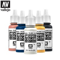 바예호 아크릴도료 모델컬러 시리즈 (1-100번) 17ml, 079_70857 Golden Olive