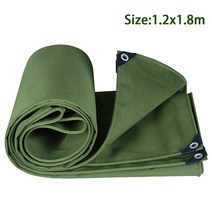 sunshade with eyelets anti scratch canvas tarp 쉘터 야외 방수 보트 헤비 듀티 텐트 커버 방진 타포린, 1.2x1.8m, 01 1.2x1.8m
