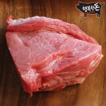 행복한돈 국내산 냉장 돼지고기 500g 한돈인증 암퇘지 진공포장 당일발송, 1팩, 5-3 뒷다리살 찌개용 500g