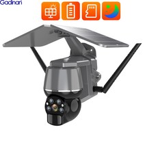 태양광 패널 인버터 설치 태양열 G din n-6W 솔라 IP 10 0P 4G Wifi CCTV 비디오 PTZ 600mAh 배터리 안전 보호 무선 실외 방수 카메라 동작 감지, WIFI Version