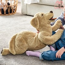 이케아 인형 강아지 골든리트리버 70cm 동물모형 유아 아동 애착 수면 어린이집 유치원 교구