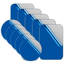 판금 공구 자석 자동차 전화 홀더 철 시트 디스크 교체 마그네틱 마운트에 대 한 5 개/몫 금속 접시 스티커, 20x10mm