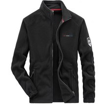 플리스자켓 야상캐주얼 자켓 남성 봄 가을 신 윈드 브레이커 탄력 솔리드 컬러 코트 폴라 플리스