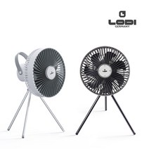로디 캠핑용 대용량 배터리 장착 무선 멀티 타프팬 LD-CP15, 단품