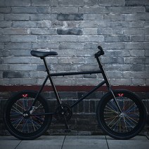 고정 기어 20 인치 휠 자전거 후방 라이딩 학생 미니 BMX 고 탄소강 프레임 싱글, [01] 20inch(150-180cm), 01 1_01 20inch(150-180cm)