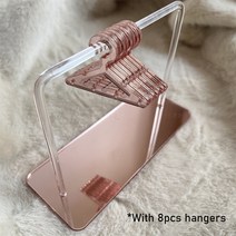 파렛트랙 선반 건조기앵글 음료보관대 골드 실버 로즈골드 폴리머 클레이 소프트 도자기 귀걸이 스탠드 행, 02 066 RoseGold