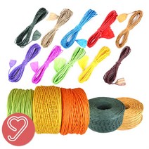 지끈 칼라지끈 타래지끈 종이끈 지끈공예- 대용량, (선택)가는지끈 자주_