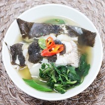 인정식탁 착한어부 활 도다리 쑥국세트 1kg + 쑥 50g 151156