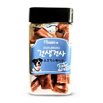 견생 소고기스테이크(사각통) 200g 강아지간식/강아지사료/애견간식/애견사료/강아지특식