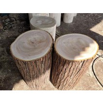 통나무 스툴 의자 툰 나무 줄기 단단한 로그 그루터기 커피 테이블 뿌리 조각 교각 꽃 스탠드 라운드베이스, [22] 최대 60cm의 나무를 지지합니다.