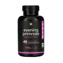 스포츠 리서치 이브닝 프림로즈 1300mg 120정 앵초 씨앗 추출물 GLA