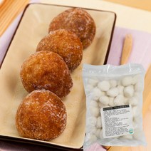 자이언트 냉동생지 미니찹쌀도넛(무앙금) 13g x 약78개입 1kg, 자이언트 미니찹쌀도넛(무앙금)13gx약78개입1kg