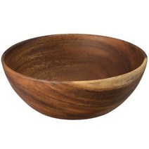 MUJI 무인양품 아카시아 보울 직경24x높이9cm, 1개
