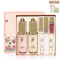 더후 공진향 미 벨벳 메이크업 듀오 세트 (파운데이션+프라이머+립밤) (+1ml 샘플 증정), 1세트