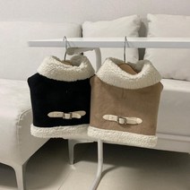 콩이네 무스탕 조끼, 베이지