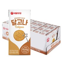 서울우유 달고나 우유, 24개, 190ml