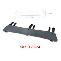 지게차부품 ALWAYSME 자동차 지붕 스포일러 화물 바구니 바 크로스, 4.125CM