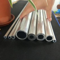 알루미늄파이프 원형 사각 튜브 합금 파이프 1pcs 0.9mm-4mm 내경 알루미늄 튜브 합금 중공 알 막대 하드, 08 5mm(OD)x3mm(ID)