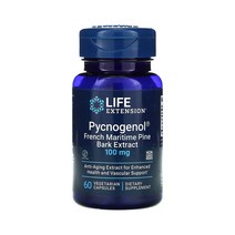 라이프익스텐션 피크노제놀 프랑스 해안 소나무 껍질 100mg 60정