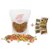 프리티버드 스페셜 아마존 코카투 맞춤 펠렛 800g / 새 앵무새 사료 먹이 모이 밥 간식.프리티버드