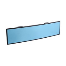 QOS952755룸미러 블루 곡면 30cm 와이드룸미러 자동차용품