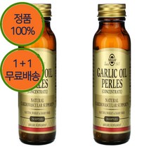 1+1 솔가 마늘 가릭 오일 기름 펄 추출물 농축액 250젤, 2개