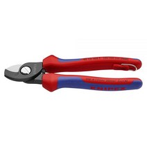 [ 정품]KNIPEX 케이블 가위, Tether Point/Comfort Grip