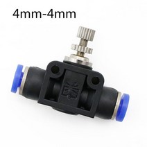 에어레귤레이터 공압 공기 흐름 조절기 4mm 6mm 8mm 10mm 12mm od 호스, SA4mm-4mm