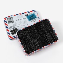 앤뷰티 U자핀 U핀 실삔 헤어 고정핀 앞머리 실핀 200p, 1개
