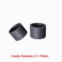 2.8mm-78.5mm 실리콘 고무 라운드 캡 의자 가구 피트 파이프 튜브 엔드 커버 더스트 씰 보호 가스켓 화이트, 02 Black_02 3.7mm-4pcs