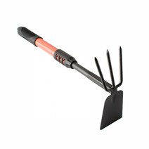 썸띵 삼지창 양호미 괭이 겸용 42cm 주말 농장 텃밭 화단, 1개