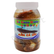 베트남 맘까록 500gBA GIAO KHOE MAM CA LOC 가물치 생선 젓갈, 1개, 500g