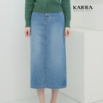 [카라] KARRA (77까지)데님라이트미디스커트_KB3SSK001Q