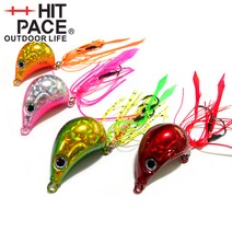 히트페이스 참돔 퀸 타이라바, 40g, 오렌지