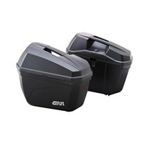 GIVI (지비) 오토바이 용 사이드 케이스 각 22L 미도장 블랙 좌우 세트 E22N 90668
