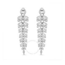 Haus Of Brilliance 18K White Gold 10 14 Cttw Mixed Fancy Diamond Clusters Vintage Art Deco 캐스케이드 Cas