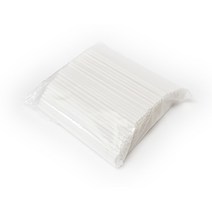 스트롱팩토리 PLA생분해 친환경 일자빨대 화이트 25cm 300개입, 2팩