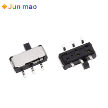 10Pcs MSK-22D27 SMD Sideslip 토글 스위치 6Pin Microswitch 1P2T 슬라이드