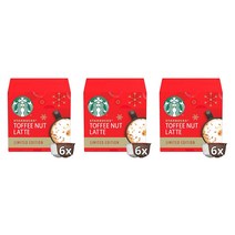 Starbucks 토피넛라떼 돌체 구스토 캡슐 12입 3개