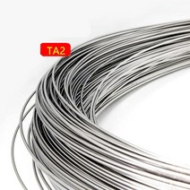 티타늄 소재 5m 직경 0.3MM 0.5MM 1MM 1.2MM 1.5MM 2MM 3MM 4MM 5MM tig 용접봉 순수 막대 용접 와이어, One Color