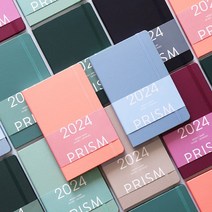 인디고 2024 프리즘 A5 위클리 다이어리 날짜형 25절 주간, 그레이