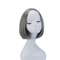 스윗리빙 우먼리 할로윈 축제 가발, 실버그레이