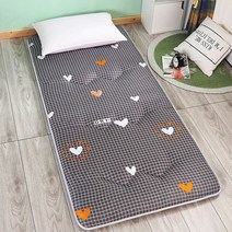 간이침대매트 접이식 1인용침대 매트리스 수면 떡실신 기숙사 2층침대, 하트