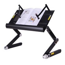 JINGHENG 누워서보는 독서대 눕서대 누워서책보기 2단 책받침대 거치대, KX1 블랙 56cm