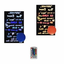 네온안내판 형광 칠판 led 배너 카페 입간판 안내판 네온 보드