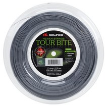 솔린코Solinco Tour Bite 다이아몬드 러프 (16-1.30mm) 스트링 릴 (실버)